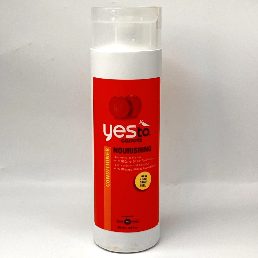 Yes To Carrots Nourishing‎ Conditioner 500 ML / 16.9 Fl Oz Paraben-Free Aloe